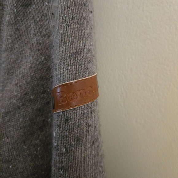 Bench Chilbe Sherpa Jacket Wool Blend Zip Snap Toggle Closure Thumb Holes Size M - Picture 5 of 12